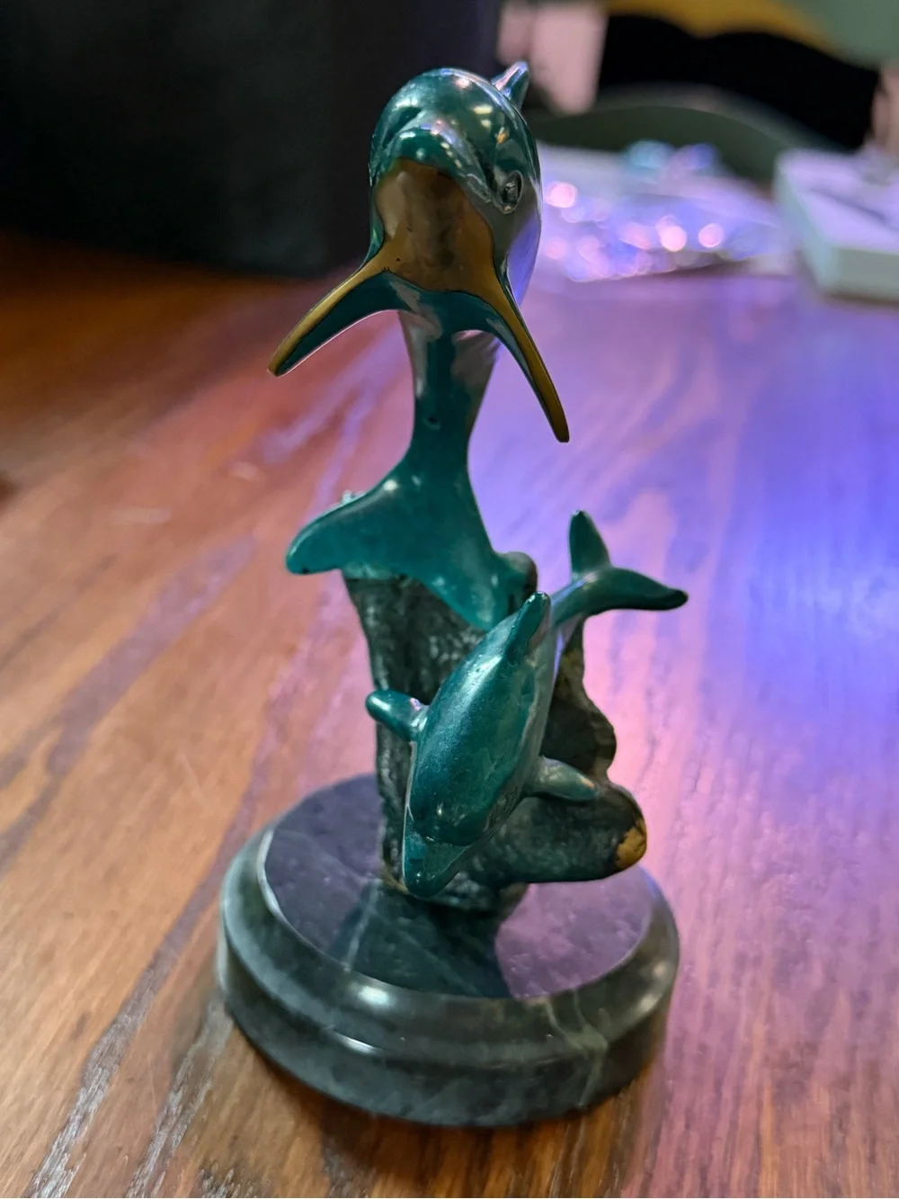 San Pacific International DOLPHIN SCULPTURE STATUE 6